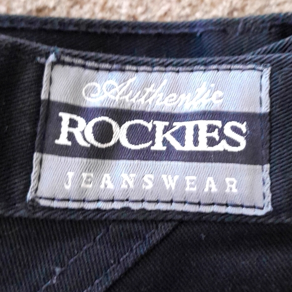 ROCKIES Ladies Vintage Black Denim Jeans - Picture 1 of 8